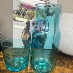 New, Glass Biba Carafe Set
